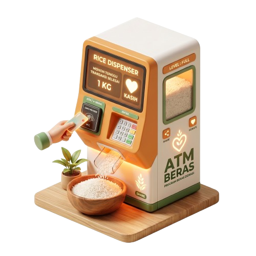 ATM Beras Rogojampi - Penyaluran Zakat & Amal